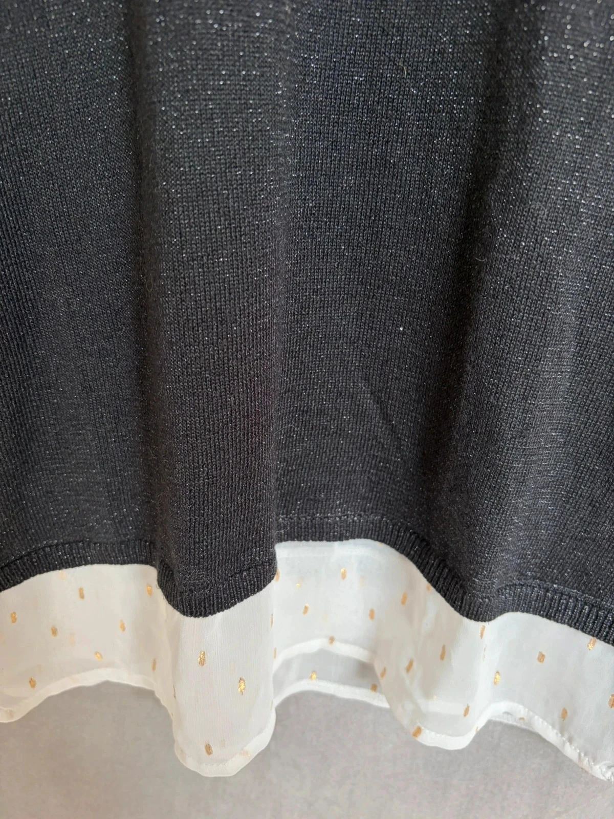 Lindo suéter negro con lentejuelas – photo 2